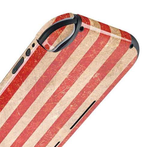 Distressed American Flag Nintendo Switch Lite Skin